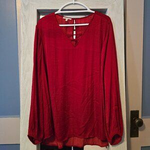 Maurice's Red Blouse